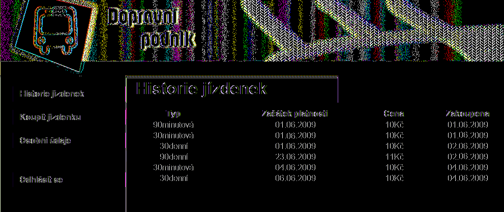 22 KAPITOLA 4. ANALÝZA A NÁVRH ŘEŠENÍ 4.7.2 Webové rozhraní Webové rozhraní má jednoduchý přehledný design podobný běžným webovým stránkám, aby se uživatel mohl rychle zorientovat.