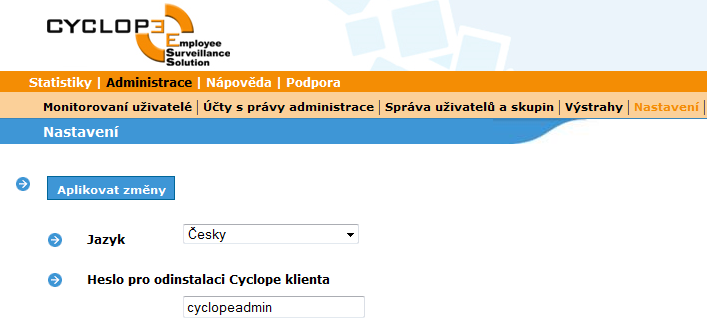 Pokud používáte klienty spouštěné loginscriptem (CyclopeNETClient.exe či CyclopeNETHidden.