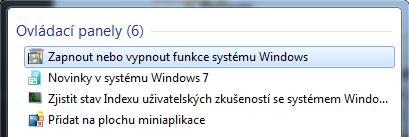 3.1.2.3. Postup pro Windows Vista (IIS v7.0) a Windows 7 (IIS v7.5) 1.