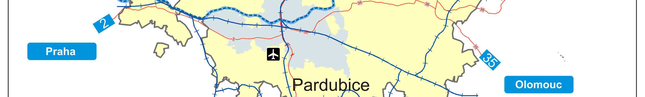 2.1.10 Doprava Hradecko-pardubická aglomerace je významným multimodálním