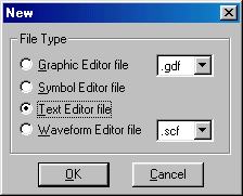 Používaný SW umí i OrCAD Schematic File *.sch automaticky převádět do tvaru GDF souborů, což nám umožní přeložit a naprogramovat obvody, jejichž zapojení máme nakresleno v programu OrCAD.