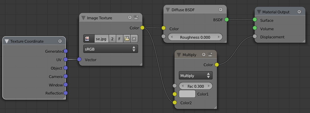 Renderování Mimo volby shaderu ještě nabídka obsahuje možnosti: Remove odstraní vybraný uzel z materiálu a také z z Node editoru Disconnect pouze odpojí vybraný uzel, který ale v Node Editoru zůstane