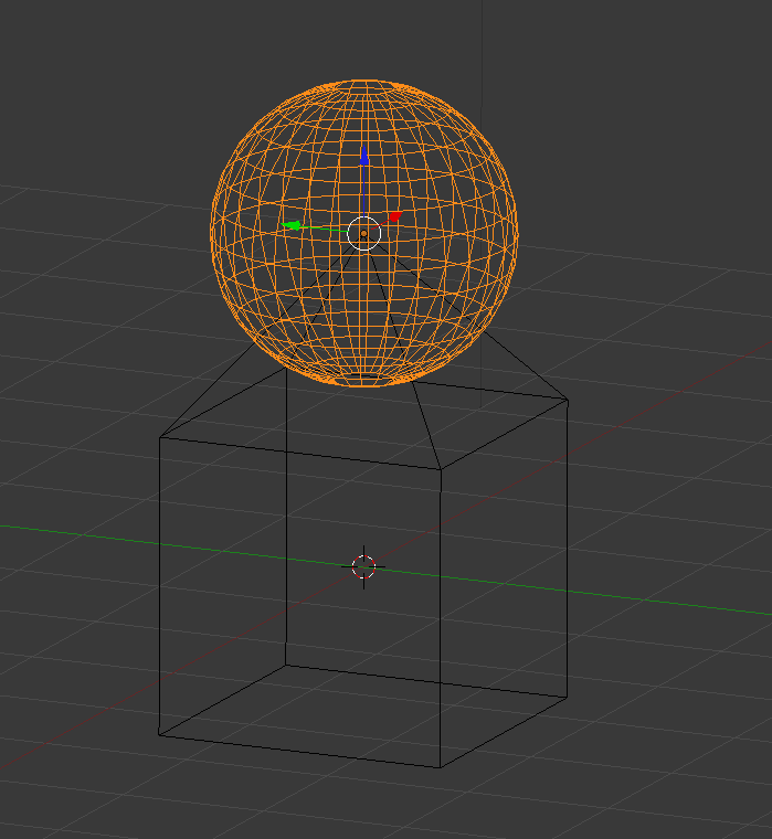 Základní objekty a modelování v Blenderu LOCAL - Manipulátor mění svůj směr v závislosti na pozici objektu. Za své osy používá osy objektu.