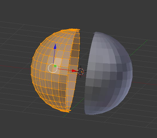 Modifikátory Další nastavení Merge Limit vzdálenost od as, uvnitř které jsou zrcadlové vrcholy sloučeny Axis X,Y,Z zrcadlení podle os Options: - Clipping zabraňuje vrcholům procházet skrz zrcadlový