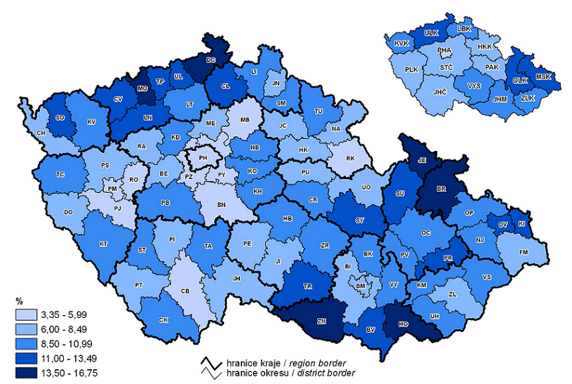 11. Příloha rozmístění cizinců na území ČR k 31. 12. 2011 106 12.