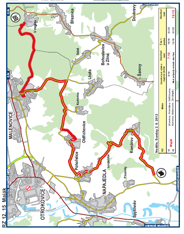 PŘÍLOHA P III: CELKOVÁ MAPA RZ MAJÁK Obr.