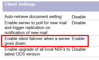 Tip #29 Silent failover Potlačuje na klientovi hlášku o přepnutí na jinou repliku v clusteru při failoveru Pouze pro klienta 8.5.2 a výše V NOTES.