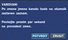 (0~100) Změna kontrastu pro jednotlivé kanály. (0~100) Změna nastavení odstínu pro daný kanál. (0~100) Změna nastavení sytosti pro danný kanál.