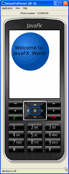 NetBeans Obrázek 4: Ukázka emulátoru mobilního zařízení vývojového prostředí 4.2. JavaFX Scene Graph Pro tvorbu aplikace v JavaFX je důležité pochopit, jak je vlastně celá scéna aplikace koncipována.