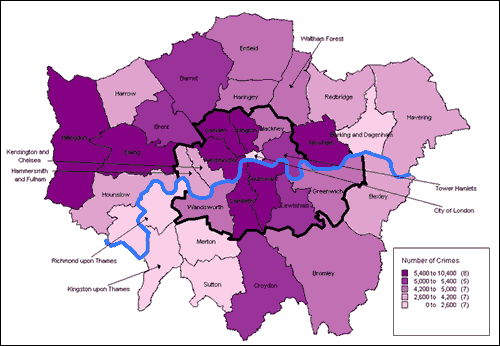 Příklady popisují ústřední sběr dat pro Cornwall a Thames Walley.