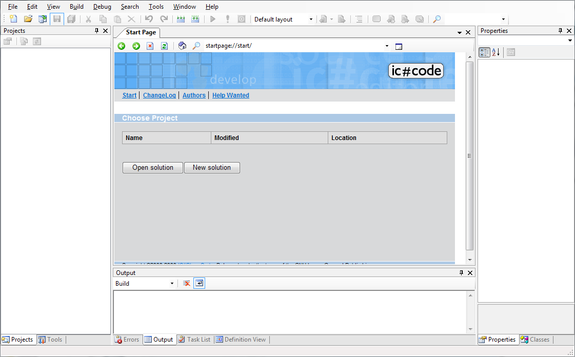 SharpDevelop (10) První ze zástupců ze světa svobodného software.