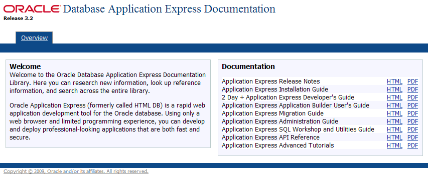 5. Výukové programy a podpora Vývoj webových aplikací nástrojem Oracle Application Express je v principu, díky názorným průvodcům a všudypřítomné nápovědě, poměrně snadný i pro začínající uživatele.