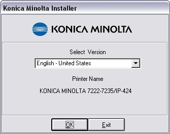 5) Instalace černobílé tiskárny Konica Minolta a) Ve složce \SafeQ\Ovladac Konica\ spusťte soubor Setup.exe POZOR! Ve Win 7 nelze tuto tiskárnu používat )-: POZOR!