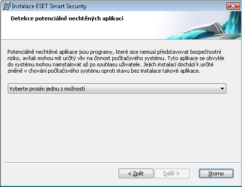 2. Instalace Program ESET Smart Security 4 je možné po zakoupení nainstalovat z instalačního média CD-ROM, které je součástí balení produktu, nebo je možné instalační soubor převzít přímo ze stránky