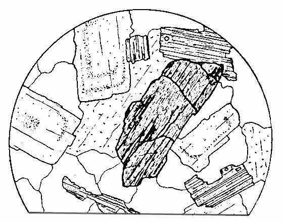 Bowenovo reakční schéma posloupnost krystalizace minerálů z taveniny (vlevo); autor schématu, kanadský experimentální petrolog Norman Levi Bowen (vpravo).