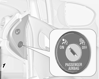50 Sedadla, zádržné prvky Naplněné airbagy ztlumí náraz, čímž značně sníží riziko zranění hlavy při bočním nárazu. 9 Varování Dbejte na to, aby v oblasti plnění airbagů nebyly žádné překážky.