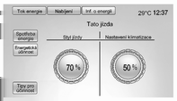 86 Přístroje a ovládací prvky programovatelný systém dobíjení stále vyřazen z činnosti, požádejte o pomoc v servisu.