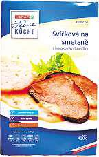 Hotová jídla - umístění srovnávací v testu 2. Chef Menü Špagety Bolognese, Rakousko, 73,90 Kč/1 porce Špagety v omáčce z celých rajčat, se šťavnatými kousky hovězího a vepřového masa.