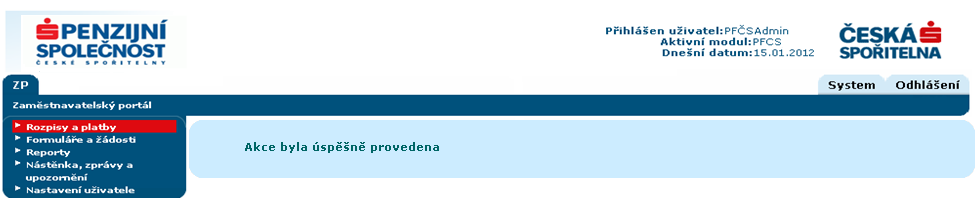 Psledním krkem je deslání rzpisu stisknutím tlačítka Imprtvat V závislsti na frmátu Vašeh rzpisu (textvý SPF a APF neb MS excel) se Vám mhu zbrazit následující brazvky: 1) SPF a APF (textvý frmát)