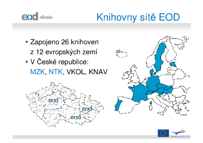 Elektronické knihy na objednávku EOD