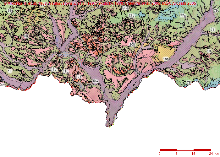 Hustopečský bioregion (republikový kód 4.3) se nachází jiţně aţ jihovýchodně od Brna mezi údolími Moravy, Dyje a Svratky.