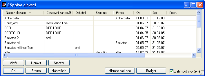 Reservation protel Front Office User Manual Otevřené alokace jsou zobrazeny v Mapě Typu pokojů, ale ne v Mapě pokojů. Rezervace z alokace je označena v Mapě pokojů růžovou barvou.