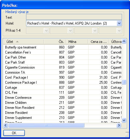 Cash Register protel Front Office User Manual Měna Aktivováním vice měn v System data můžete naúčtovat cizí měnu na skupinu. Je důležité nastavit správný směnný kurz.