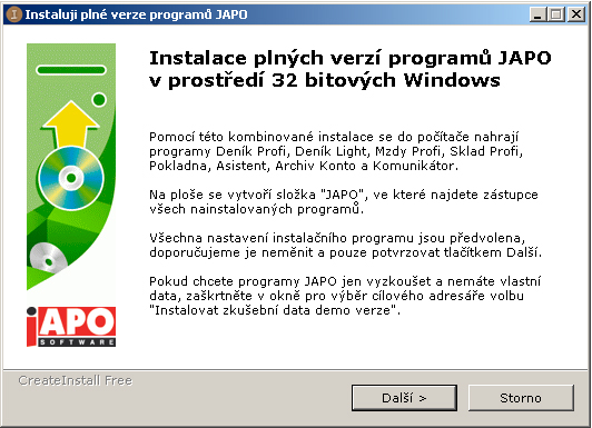 Jakmile se instalační program stáhne, zobrazí se první strašení. Klepněte na tlačítko SPUSTIT. Windows si nedá pokoj a zobrazí další hlášení. Klepněte myší na text DALŠÍ INFORMACE.