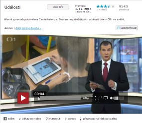 Webcasting přenos audiovizuálního materiálu po internetu skupině uživatelů za využití streamování (nelze stáhnout jako soubor). Rozlišujeme: webcasting v reálném čase, např.