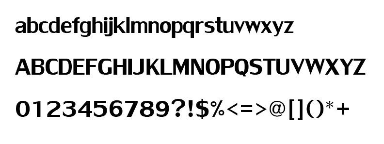 3. PÍSMO Logo je tvořeno 2 druhy písem. Skládá se z písma Vaguely Fatal a písma LilyUPC.