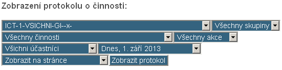 POZOR! ABY FUNGOVAL ZÁPIS DO SKUPIN, MUSÍTE ZADAT ROVNĚŽ OBECNÝ KLÍČ K ZÁPISU (NA OBRÁZKU JE TO VOSS ). 3.3.2 Ruční zápis do skupiny Ručně můžete studenty zapsat buďto hromadně nebo jednotlivě.