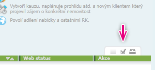 1.2.4 Výpis Výpisem rozumíme několik různých objektů realizovaných formou tabulky na pracovní ploše, které můžeme různě filtrovat a řadit (obr. 10).