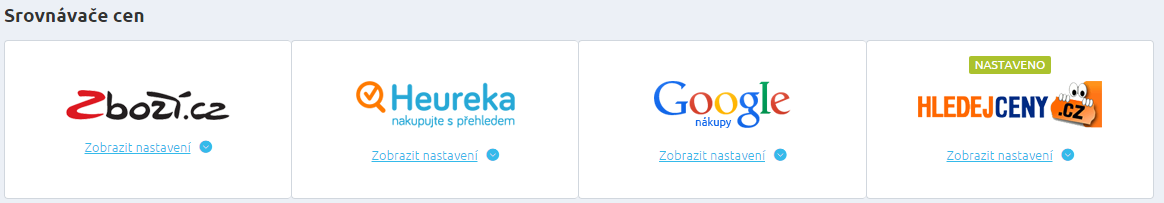 Google AdWords Zde je možné nastavit měření konverzí služby Google Adwods.