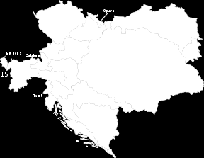 Přílohy: Administrativní mapa Rakouska-Uherska