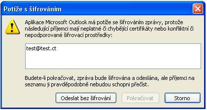 Digitálně podepsaný email vytvoříte tak že jakýkoliv email označíte za podepsaný.tlačítkem Podepsat v nabídce emailů záložka možnosti.