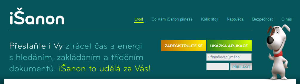 2.1.1. Přihlášení do aplikace Po předchozí registraci a založení uživatelského účtu (viz. 2.1) se do aplikace přihlásíte zadáním uživatelského jména a hesla v pravé části domovské stránky na www.