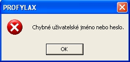 Úvod 1.7 11 Přihlašování Při prvním spuštění programu si prostudujte odpovídající pasáže v popisu instalace 3.