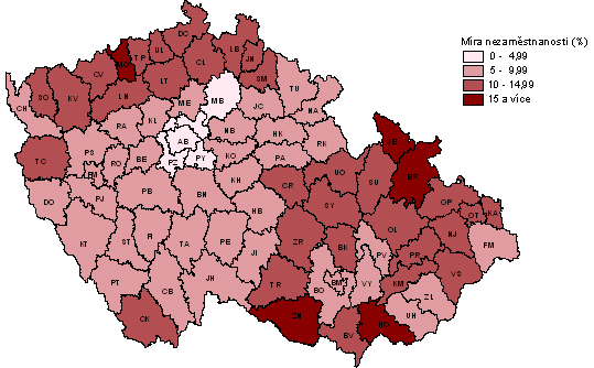 UTB ve Zlíně, Fakulta managementu a ekonomiky 23 1.8 Situace na trhu práce v ČR Rok 2009 se vyznačuje prudkým vzestupem úrovně nezaměstnanosti.