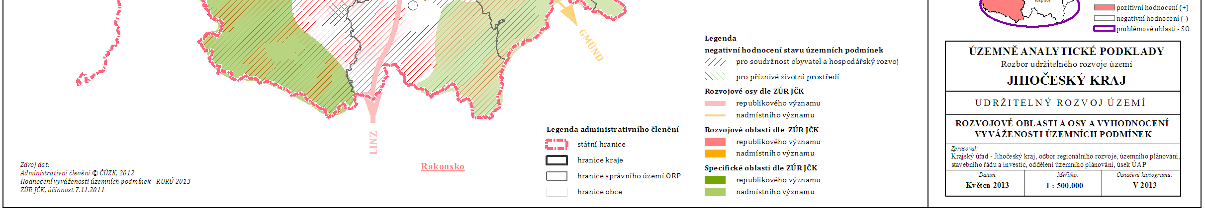 OBRÁZEK 6 ROZVOJOVÉ O BLASTI A OSY DLE PLATNÝCH