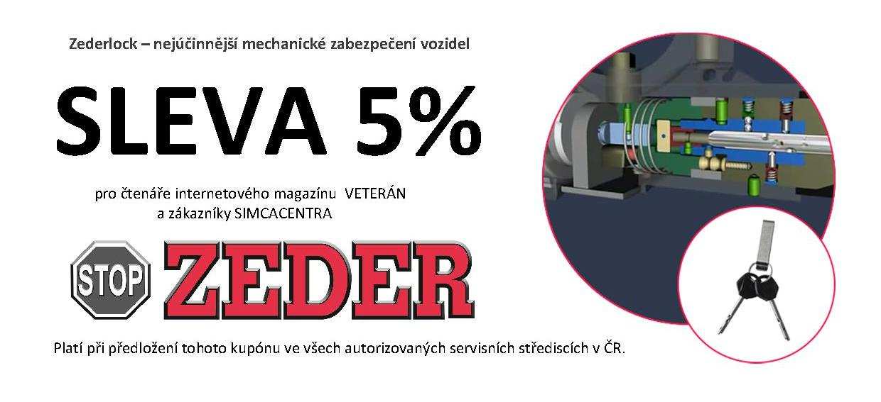 ZederLock - Vaše auto zabezpečeno na 100% - za dobu prodeje našeho zařízení se pokusili zloději odcizit 113 vozů - všechny pokusy byly bezúspěšné.