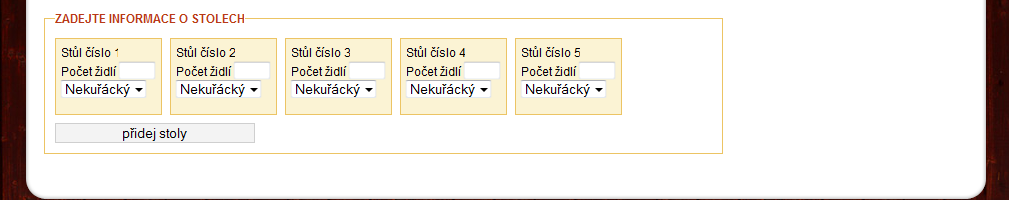 Obrázek 17 - Registrace objektu do systému Jakmile budete mít vyplněny všechny informace, které jsou vyžadovány (označeny hvězdičkou), stiskněte tlačítko Odeslat informace.
