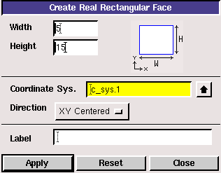 Nyní zkopírujeme vrchní hranu plochy o Y=5.