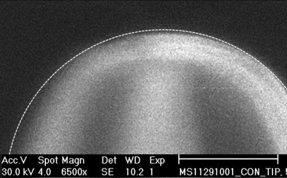 Princip nanoindentace spočívá ve vtlačování velmi malého diamantového hrotu do materiálu, přičemž jsou měřeny dva základní parametry: zatěžovací síla a deformace materiálu.