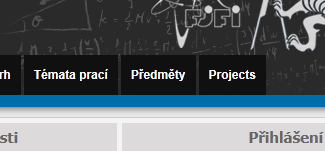 Projekty Každý si může založit vlastní nebo skupinový projekt, pro řízení skupiny nebo vlastního času