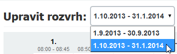 Žáka nelze odstranit, má zadanou min. jednu známku (ať už denního charakteru, průběžnou, či známku na vysvědčení) Žáka nelze odstranit, má zadanou min. jednu hodinu nepřítomnosti ve výuce.