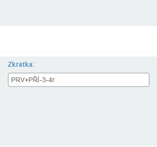Příklad: Kmenová třída, složená z žáků 3. a 4. ročníku. Potřebujete v ní v jedné vyučovací hodině odučit předmět Prvouka a Přírodověda, a to jedním vyučujícím.