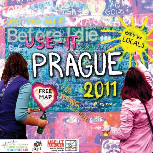 Příloha 6.16 USE-IT Prague: ukázka mapy města Praha a výsledky hodnocení Ukázka mapy USE-IT Prague, 3x zmenšeno (zdroj: http://www.