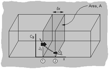 Pohyb a přenos atomů a molekul připomenutí 1. přednášky Difúse Fickův zákon J hustota toku c koncentrace D Difúsní koeficient x - vzdálenost Typické fyziologické děje : přenos plynů (např.