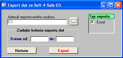 1.8 6 Impor a export cen Systém Soft-4-Sale byl rozšířen o obecný import cen (cen do ceníkových karet do databáze zboží), který se dokáže navázat na formát dbf nebo xls, který není standardním