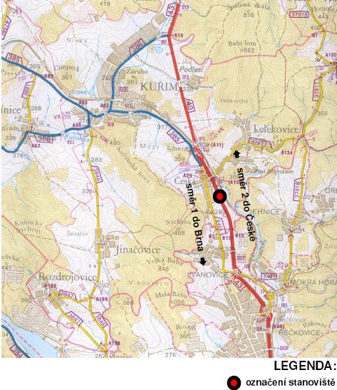 4,5 tisíc vozidel/den. Podle téhož modelu by na I/43 pod Lipůvkou zůstalo jen 5,5 tis. vozidel/den nákladní dopravy.